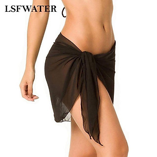 Khăn voan bikini, khăn choàng quấn mông, khăn quấn choàng bikini đa năng mặc được nhiều kiểu (nhiều màu + hàng loại đẹp)