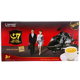 Cà phê G7 hòa tan 3in1 Trung Nguyên 21 gói