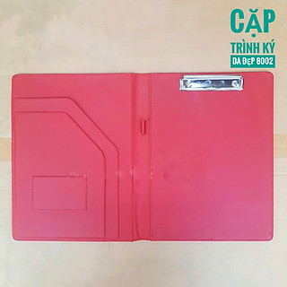 Cặp trình ký da 8002 khổ F.