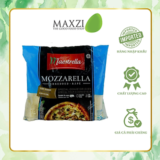 Phô Mai Pháp Mozzarella Maestrella Bào Sợi 2.5kg