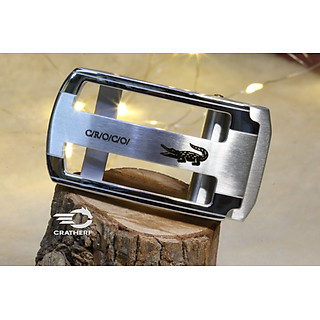 Mặt Khóa Thắt Lưng Cao Cấp - Đầu Khóa Dây Nịt MTA012WB -Mặt Khóa Inox 316 Nguyên Khối