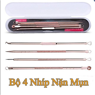 Bộ 4 dụng cụ nặn mụn