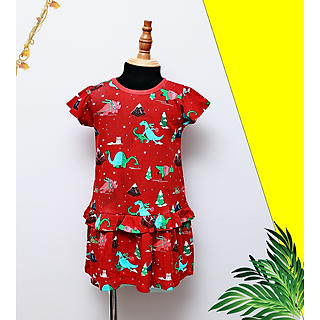 ĐẦM BÉ GÁI 2 BÈO ĐỎ HV NOEL