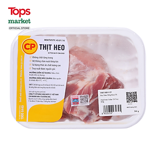 Thịt Nạc Dăm Heo Cp 500 Gram