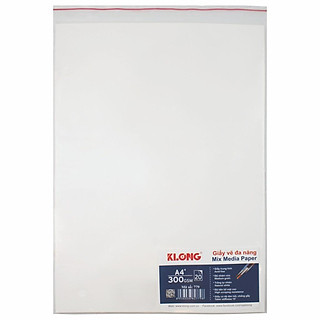 Giấy vẽ A4 cao cấp 300GSM 20 tờ MS: 779