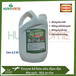 Nước tẩy rửa đa năng enzym bồ hòn can 2.2 lít