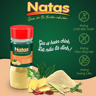 Gia Vị Ướp Thịt Hoàn Chỉnh Natas (hũ 60g)