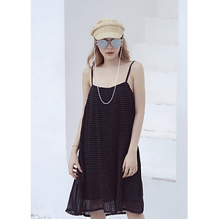 Đầm 2 dây dập li