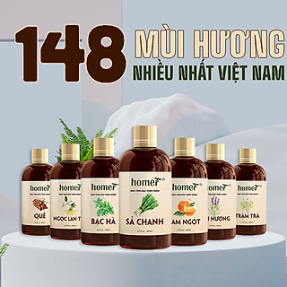 Tinh dầu thiên nhiên Sả Chanh HOMER / Bạc Hà/ Quế/ Oải hương/ Bưởi/ Cam/ Hoa Lài/ Quýt/ Tràm Huế/ Hoa Hồng/ Lavender/ Ngọc Lan Tây/ Tràm Trà/ Sả Java/ Trà Xanh/ Cà Phê/ Chanh/ Trà xanh/ Trà trắng