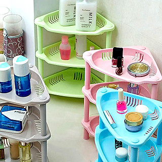 Kệ nhựa ốp góc 3 tầng