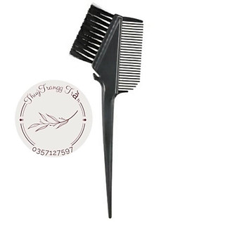 Thuốc nhuộm tóc than chì kèm oxi và găng tay nhuộm