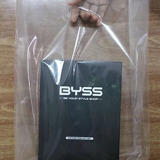 1kg túi nilon trong, túi PE trong suốt, túi đục lỗ màu trong