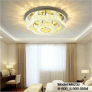 Đèn Ốp Trần Mâm Pha Lê Trang Trí Hiện Đại Mã A1 LQ