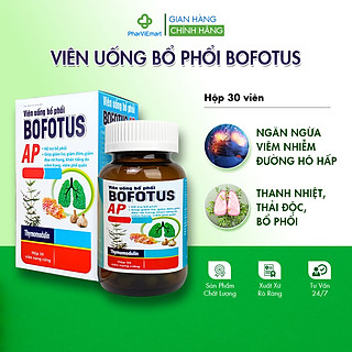 Viên uống Bổ Phổi Bofotus AP Thanh Nhiệt Giải Độc (chai/30 viên)