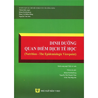 BENITO - Dinh dưỡng quan điểm dịch tễ học