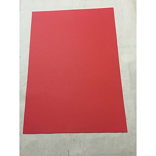Giấy bìa màu Mỹ A3 - màu đỏ