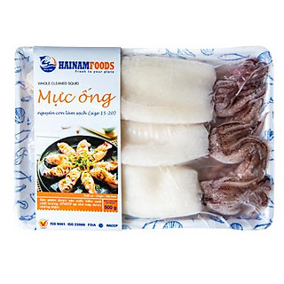MỰC ỐNG NGUYÊN CON LÀM SẠCH 15-20CM- 500G