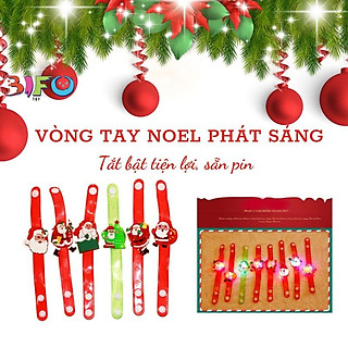 Đồ chơi Noel vòng tay hoạt hình phát sáng quà tặng giáng sinh, quà tặng sinh nhật đồ dùng lễ hội giáng sinh