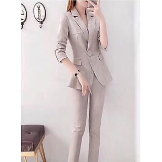 Set Vest Phối Nút Thời Trang