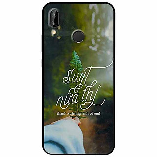 Ốp lưng in cho Huawei Nova 3e Mẫu Suýt Nữa Thì