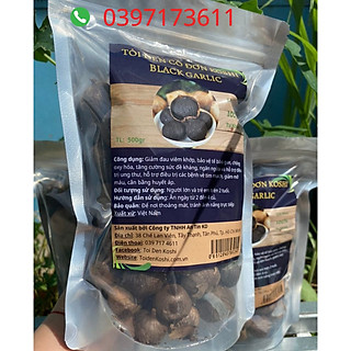 Tỏi đen cô đơn Việt Nam, vị ngọt, không hăng, dẻo [0.5kg]