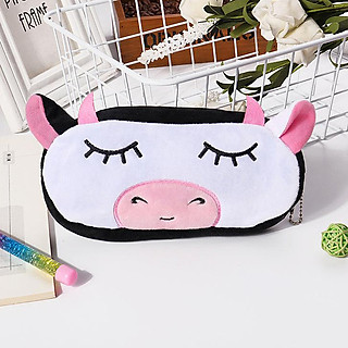 Túi bút hình Trâu phối màu ngộ nghĩnh