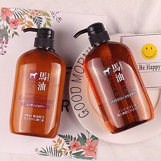 Dầu Gội Đầu Cosme Station Horse Oil Shampoo Phục Hồi Tóc Khô Xơ, Hư Tổn Chiết Xuất Tinh Dầu Ngựa (Chai 600ml)