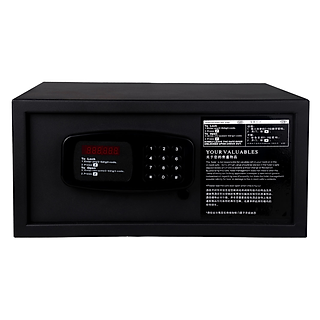 Két Sắt Mini Thông Minh Dùng Cho Khách Sạn Mở Khóa Điện Tử Và Khóa Cơ Chống Cháy Nổ, Két Sắt Bảo Mật