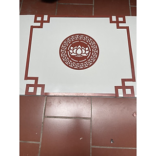 viền và chữ trang trí bàn thờ