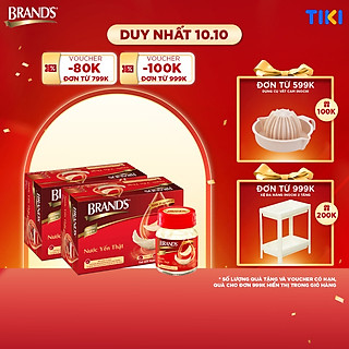 Combo 2 Nước yến thật BRAND'S Đường Phèn