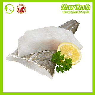 Cá Tuyết Nauy Fillet Nguyên Miếng Thịt Siêu Mềm, Thơm Ngon, Không Bị Khô Túi 1Kg