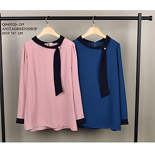 Q940520 ÁO SƠ MI LỤA THIẾT KẾ