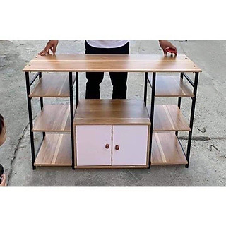 Kệ Lò Vi Sóng Kệ Lò Nướng Kệ Để Đồ Nhà Bếp Đa Năng 3 Ngăn