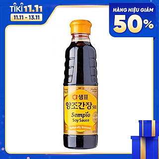 Nước Tương Yangjo 501 Sempio Hàn Quốc Chai 500ml