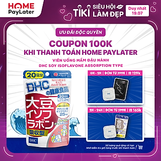 Viên Uống Mầm Đậu Nành DHC Soy Isoflavone Absorption Type 20 Ngày