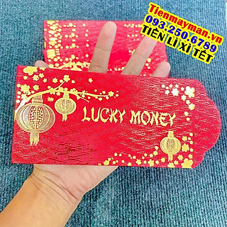 Bao Lì Xì Con ép kim nhũ vàng lì xì Tết - NELI - RƯỚC LỘC XUÂN