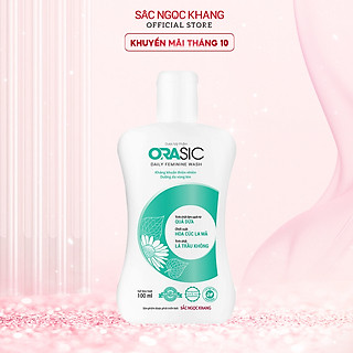 Dung dịch vệ sinh Orasic (100ml) kháng khuẩn thiên nhiên