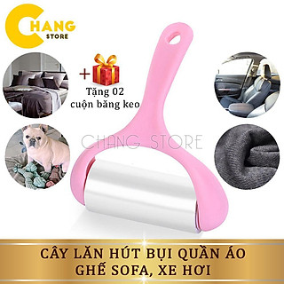 Cây Lăn Hút Bụi Quần Áo, Ghế Sofa Đa Năng + Tặng Kèm 2 Cuộn Băng Keo