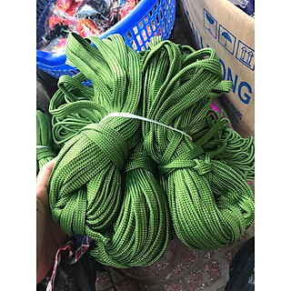 Dây dù xanh buộc đồ, lều trại, mắc võng, căng bạt (1 mét)