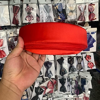 Khăn đống chú rể đỏ khăn xếp truyền thống nam