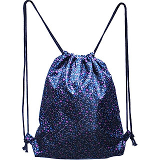 Balo Rút Dây Họa Tiết nhỏ vải dù siêu nhẹ