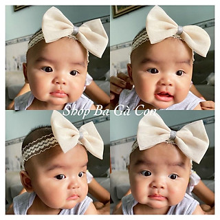 Băng đô nơ cho bé