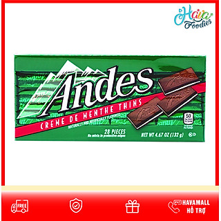 Kẹo Socola Andes Bạc Hà (132g)