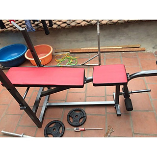 Ghế tập tạ không ép hoangducsport 2021 chưa có tạ và đòn tạ xuki