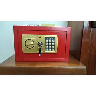 Két sắt điện tử 20E, két sắt khóa điện tử kích thước lớn hàng nhập khẩu size dựng vừa khổ giấy A4