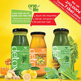 Combo Giảm Cân MIX - GIẢM CÂN TIÊU MỠ OneLife