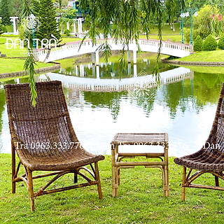 Ghế Võng Mây Resort Cao Cấp, Ghế Mây Thư Giãn, Ghế Decor Phòng - Nội Thất Mây Tre ĐAN TRÀ