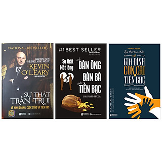 Bộ 3 cuồn Sự thật trần trụi về kinh doanh, cuộc sống và tiền bạc + Sự thật mất lòng về đàn ông,đàn bà và tiền bạc + Sự Thật Tàn Nhẫn Về Gia Đình, Con Cái Và Tiền Bạc TV