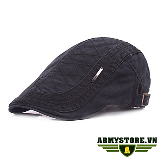 Mũ nồi, mũ beret, nón beret nam kaki ARM-950