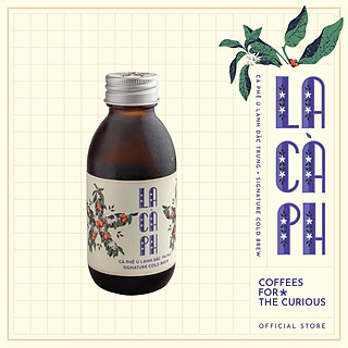 Cà phê ủ lạnh Lacàph Signature Cold Brew - Hàng chính hãng